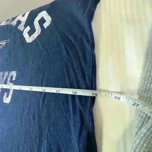 Dallas Cowboys touch stadium baseball tee 3/4 sleeve navy and gray size XL - Picture 7 of 9
